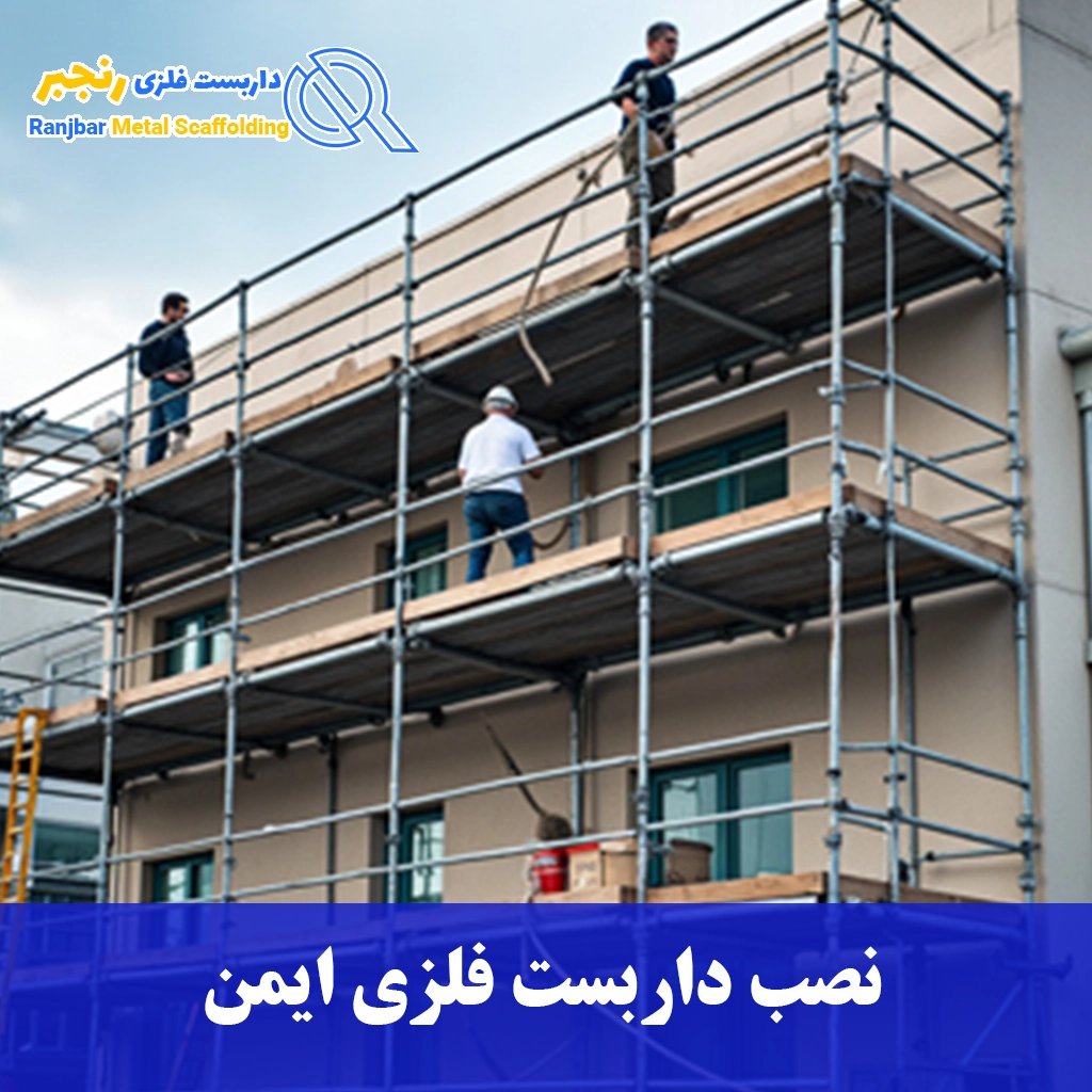 نصب داربست فلزی ایمن-داربست رنجبر